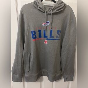 Gray Buffalo Bills Hoodie Sweatshirt